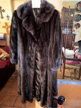 Amazing Full Length Mink Coat in Small